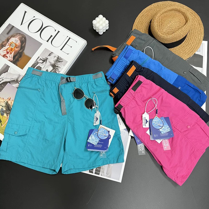 Kemi Ai Jiajia! Outdoor Mountain Style Men's and Women's Dopamine Color Waterproof Quick-Drying Casual Cargo Shorts Beach Pants Kemi Ai Jiajia! Outdoor Mountain Style Men's and Women's Dopamine Color Waterproof Quick-Drying Casual Cargo Shorts Beach Pants
