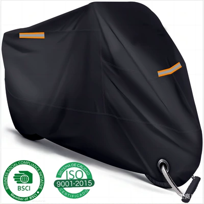 Motorcycle Covers in Stock for Wholesale 210D Outdoor Electric Mountain Bike Covers Sun Protection Waterproof Cross-Border