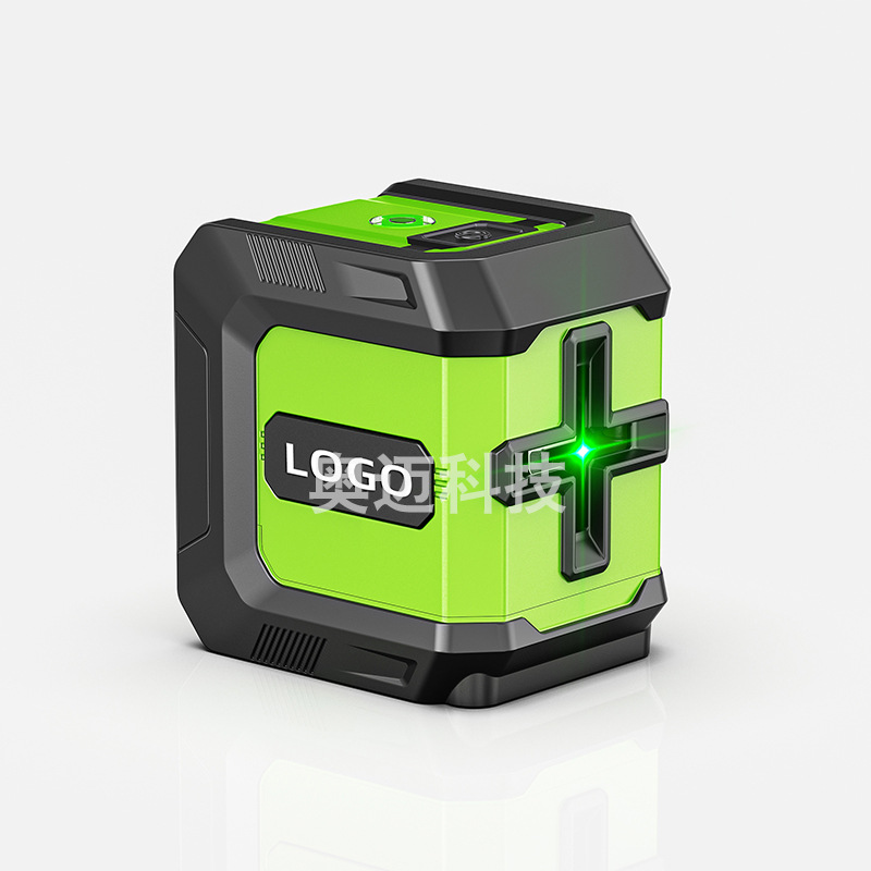 十字激光水平仪二线绿光水平仪高精度全自动调平贴地仪