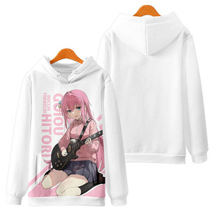 2023 anime cross-border new lonely rock back rattan Yili cartoon 3D novelty sweater hoodie wholesale