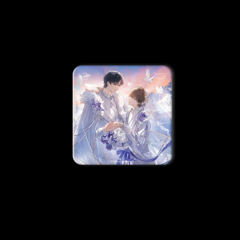 【正版】 囚于永夜 归曙系列 动漫周边二次元徽章色纸邮票套组|undefined