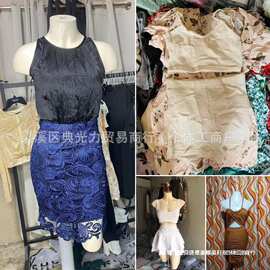 shein女装连衣裙外贸跨境性感辣妹吊带抹胸等杂款连衣裙低价批发