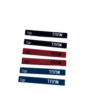 TAAN tennis racket weighting Film 3G silicone strip racket balance Film head Adjustment Non-lead strip