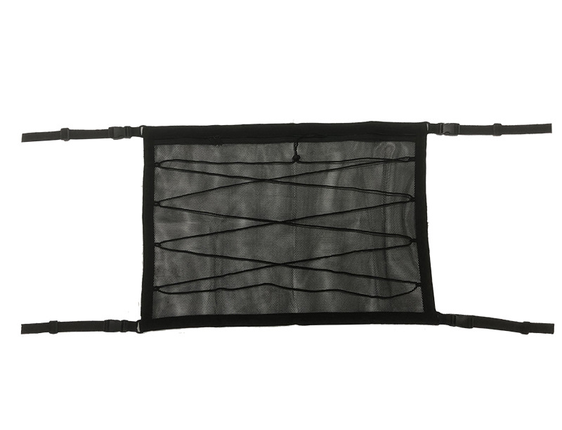 Caja de almacenamiento de red de almacenamiento de techo de automóvil Red de almacenamiento de techo de automóvil Bolsa de red de equipaje colgante Bolsa de almacenamiento de automóvil