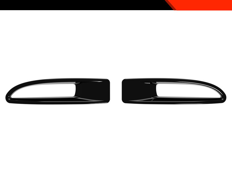 Suitable for Mazda 26 Models Cx-5 Modified Rear Bumper Fog Light Decorative Frame Abs Car Exterior Accessories