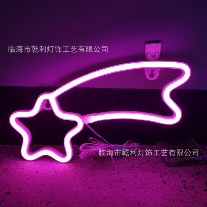 Luz LED con forma de neón, letra luminosa, luz decorativa, barra creativa, luz decorativa con estilo ins, luz nocturna para habitación