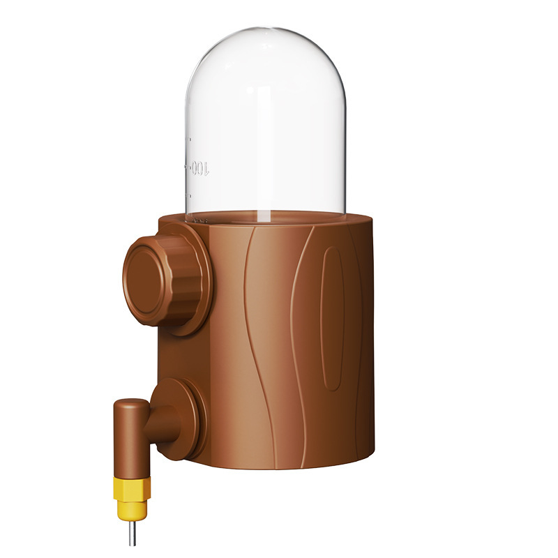 Bebedero automático para pájaros, dispensador de agua para jaula de loros, forma de cactus, desmontable, comedero para loros, tazón de agua