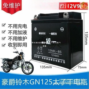 �����ľGN̫��HJ125-8��ʿĦ��܇��S�o��늳�12V9A���ƿ����