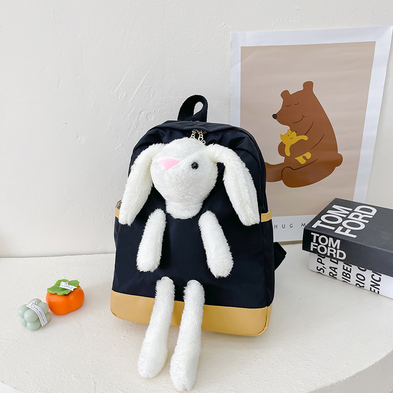 Bolso DE LOS NIÑOS 2022 primavera y verano nuevo conejo de dibujos animados muñeca mochila estudiante de la escuela primaria mochila niños y niñas lindo mochila