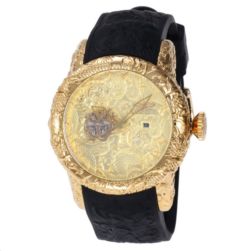 InvicTa Phantom клоун НовыйSpot Spot Бразилия продажа Yingfu серия мужские стальные браслеты кварцевые часы