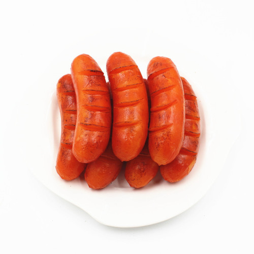 Simulation barbecue sausage hot dog grilled sausage ham sausage kindergarten play house toy food model shooting props