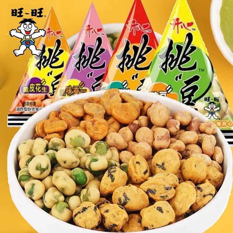 Wangwang Pea Pea Green Pea Seaweed Peanut Nuts Fried Goods Wine Snack Food Snacks New Year's Goods Wangwang Pea Pea Green Pea Seaweed Peanut Nuts Fried Goods Wine Snack Food Snacks New Year's Goods
