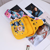 Cartoon fashionable phone bag for early age, one-shoulder bag, chest bag, shoulder bag, Korean style