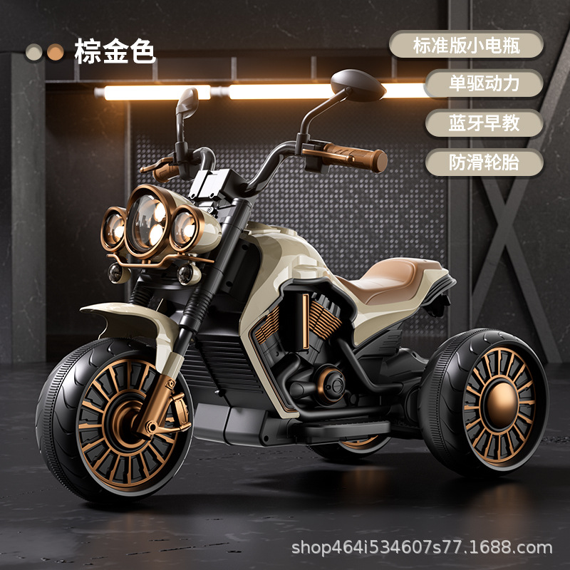 6v4 brown gold+Bluetooth music+single driver