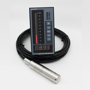 Wastewater Probe Type Thermometer, Submersible Water Temperature Detection Instrument Temperature Monitoring Equipment