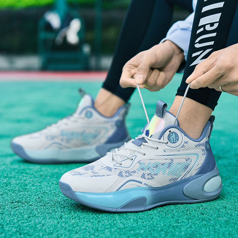 2025 nuevos zapatos de baloncesto de combate real antideslizantes antideslizantes resistentes al desgaste para jóvenes, zapatos deportivos transpirables casuales de todo fósforo para hombres y mujeres