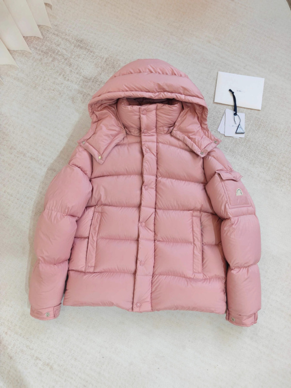 蒙家25新款高哑光雾面maya玛雅连帽可拆卸男女保暖蒙口羽绒服外套|undefined