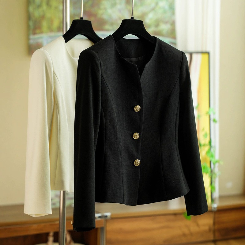 Pre-Sale: This Waistline Really Makes You Look Slimmer~ Slim-Fit Cropped Blazer for Women, New Spring Style