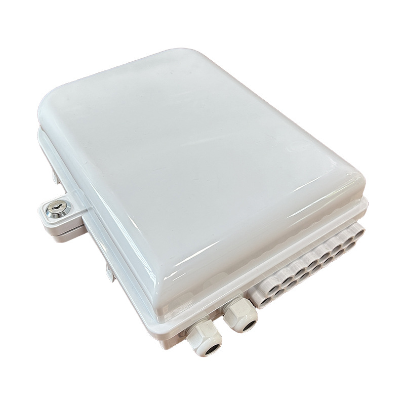 ABS全新料室外防水IP65分光箱壁挂抱杆盒ODB熔纤盒1分16终端盒