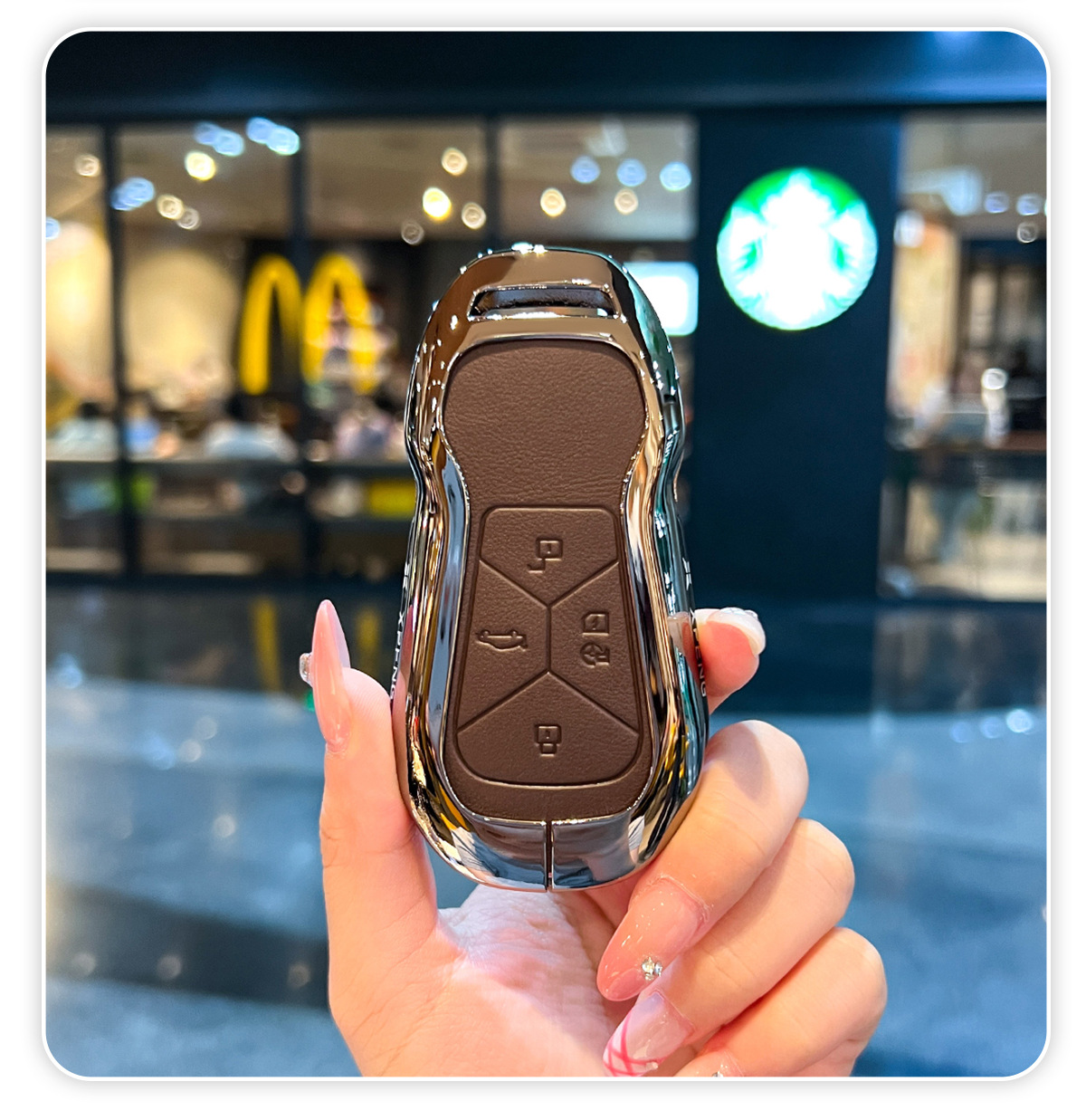 Xpeng P7+ Key Cover Xpeng 25 Models Mona M03 New P7/G6/G7 Shell G9/P5/G3I Car Buckle