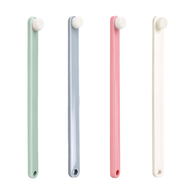 Cepillo de dientes para mascotas transfronterizas pequeño gato perro conejo hámster limpio cepillo de dientes para animales de pelo suave en stock al por mayor