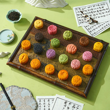 港式流心奶黄月饼传统糕点批发中秋月饼公司团购燕窝月饼厂家直销