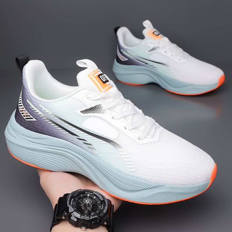 Popular Breathable, Non-Slip, Wear-Resistant, Casual Large Size Mesh Sports Shoes, Outdoor Trendy Shoes, Comfortable, Soft and Light Couple Shoes Wholesale