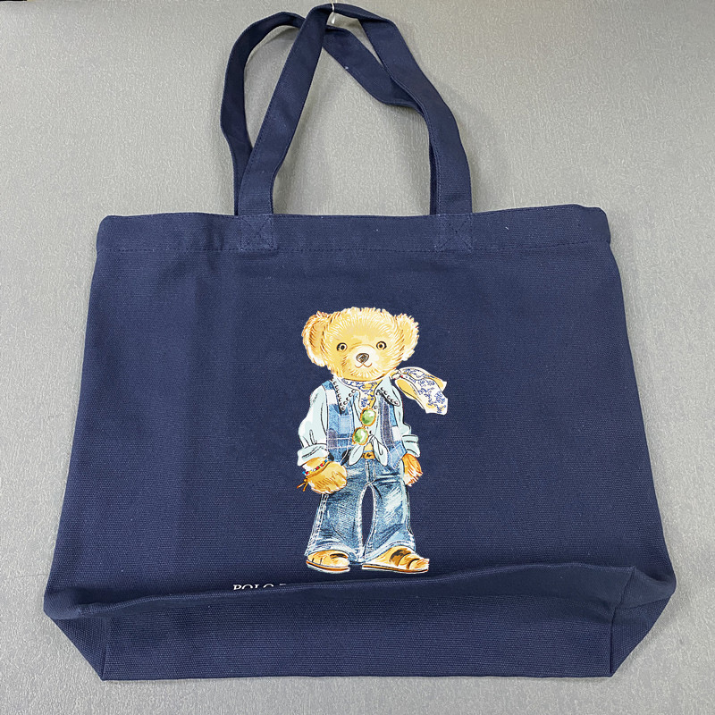 진한 파란색 (스카프를 두른 곰)