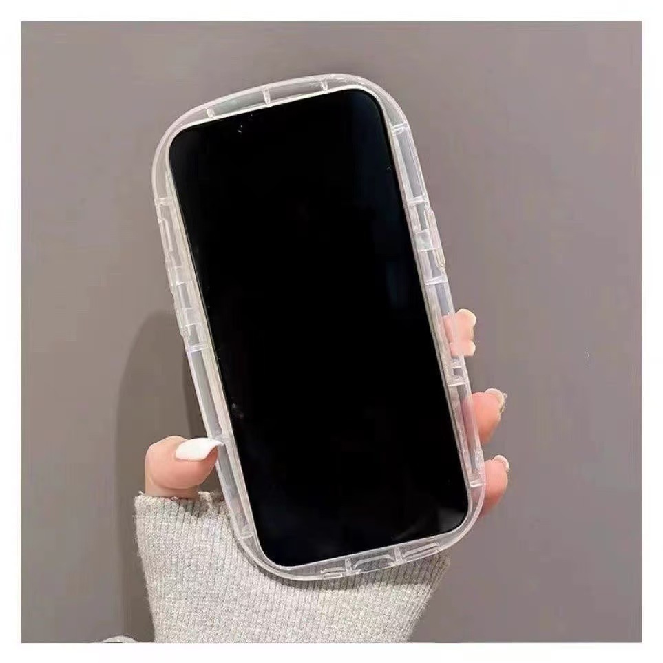 Pink Piggy para iphone16promax funda para teléfono móvil transparente Apple 15 anti-caída 14 niña 13 lindo 12