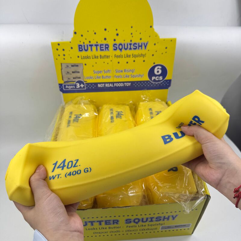 Internet Celebrity's Same Style Ultra-Soft Butter Stick Stress Relief Toy, Slow Rebound Squeeze Toy for Stress Relief at Work or School Internet Celebrity's Same Style Ultra-Soft Butter Stick Stress Relief Toy, Slow Rebound Squeeze Toy for Stress Relief at Work or School