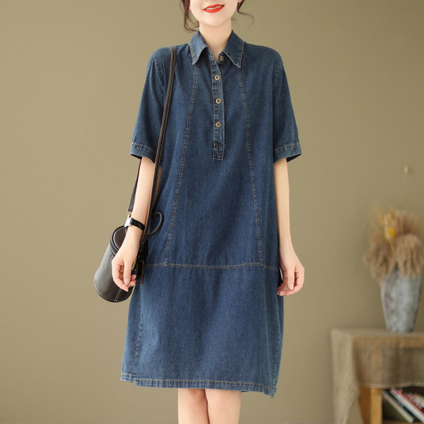 Denim dress