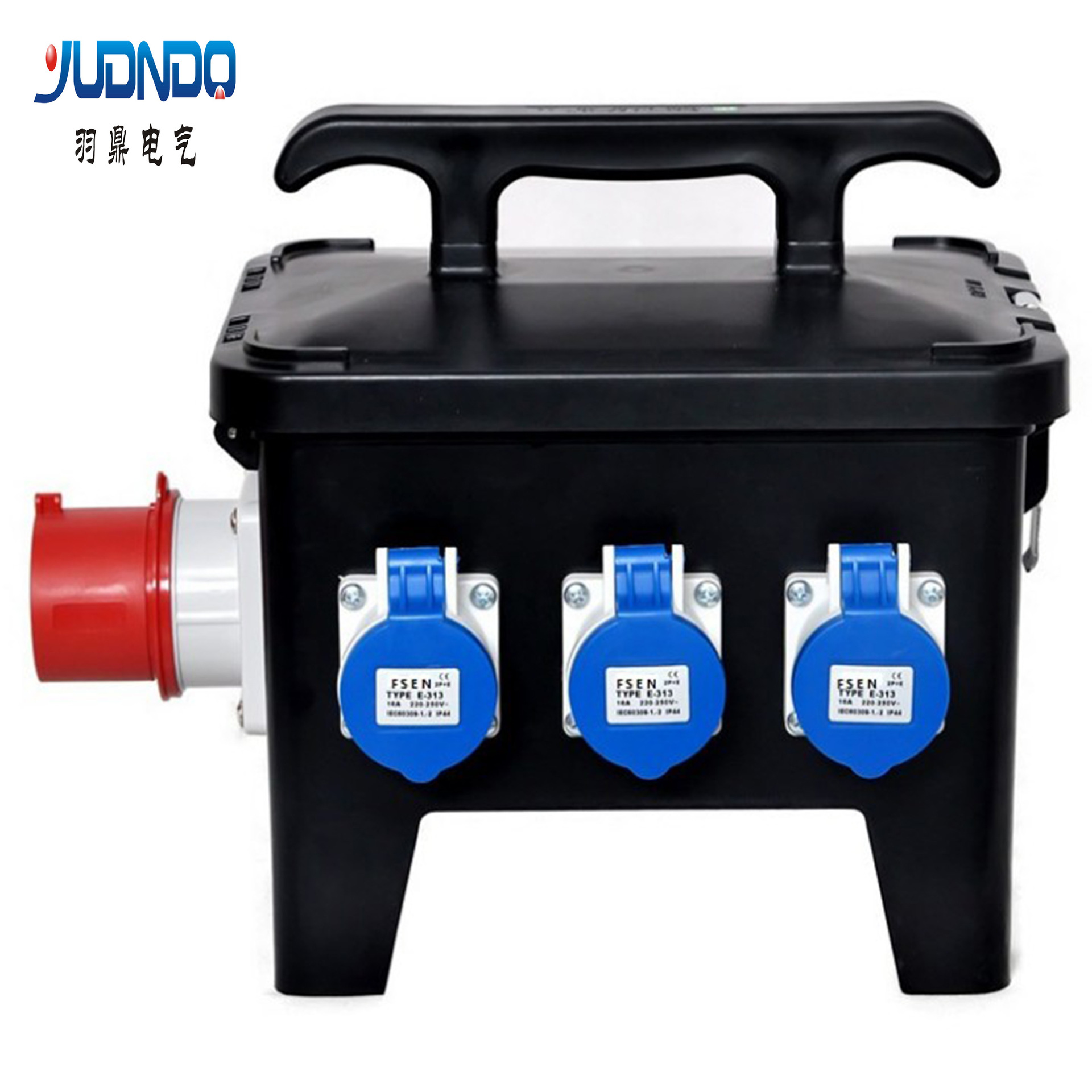 供应可移动户外插座检修箱 工业手提电源配电箱 工地手提检修电箱