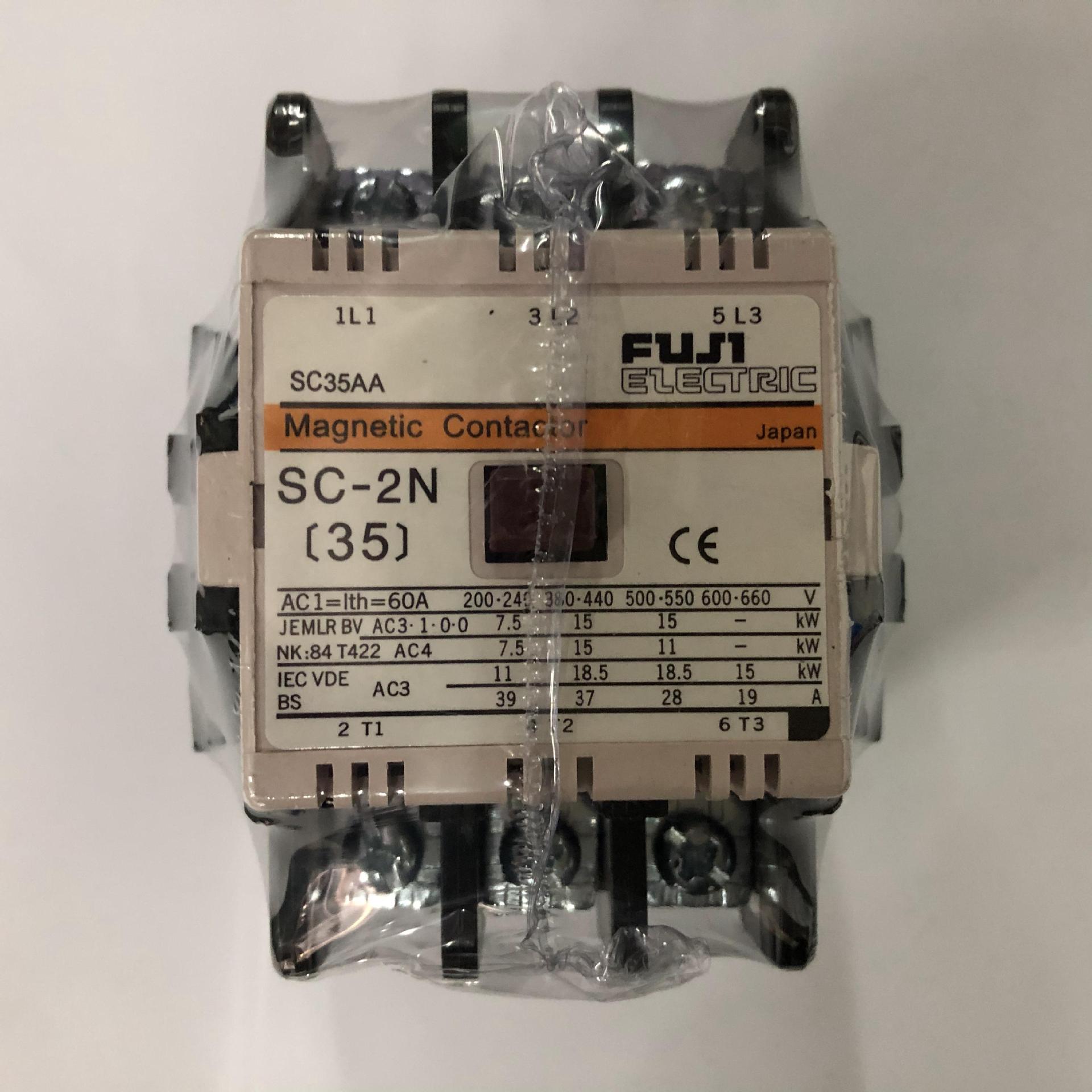 原装正品SC-2N AC220V 50/60Hz富士三级交流接触器