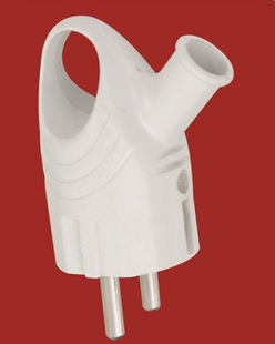 [Manufacturer Supply] European Style Small Plug 16A 250V Arc Grounding Small Plug