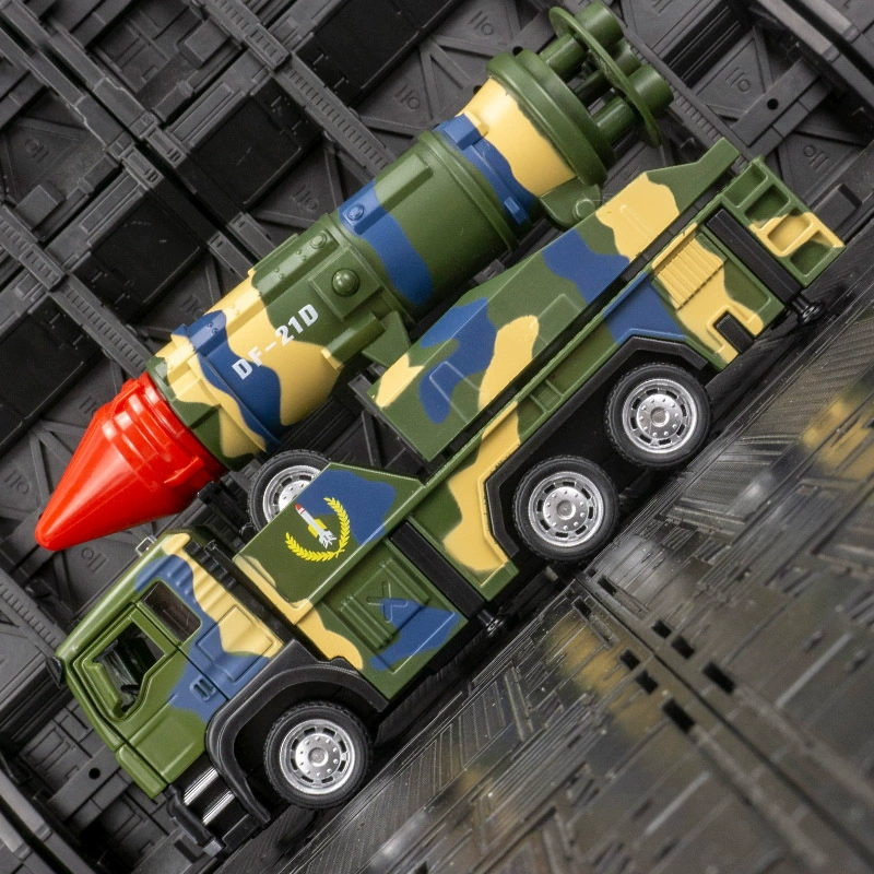 车立方 Warrior, realistic bullets, metal rocket, minifigure, toy car with light music