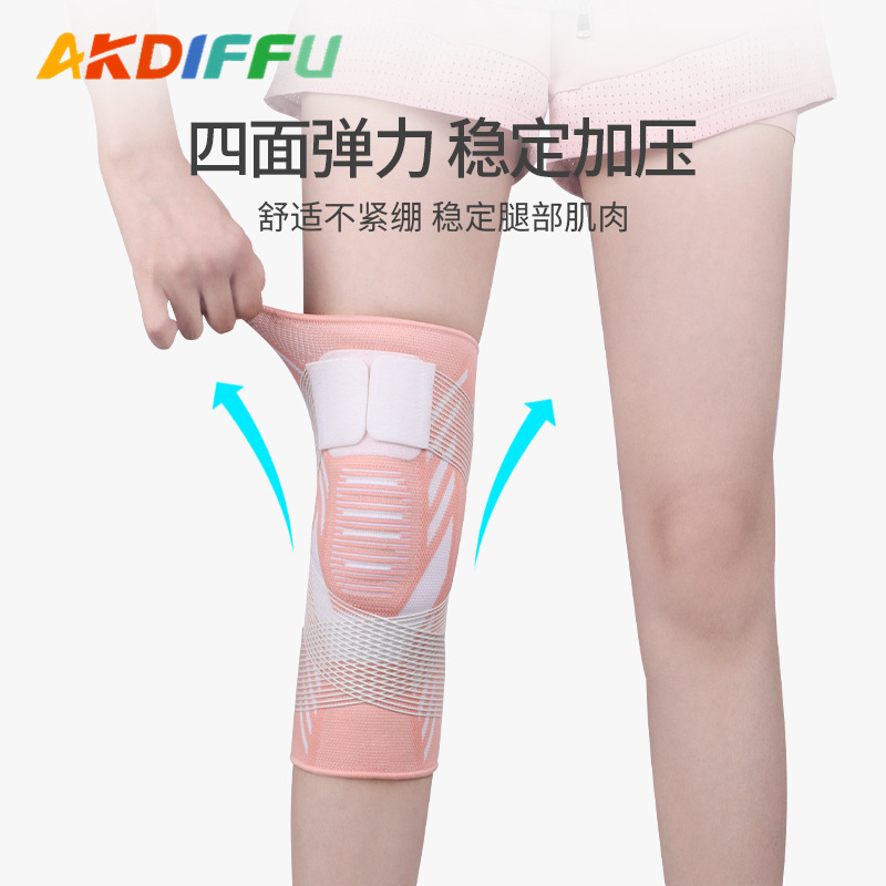 Deportes correa de presión rótula transpirable rótula de punto ajustable bádminton baloncesto Correa rótula fabricante