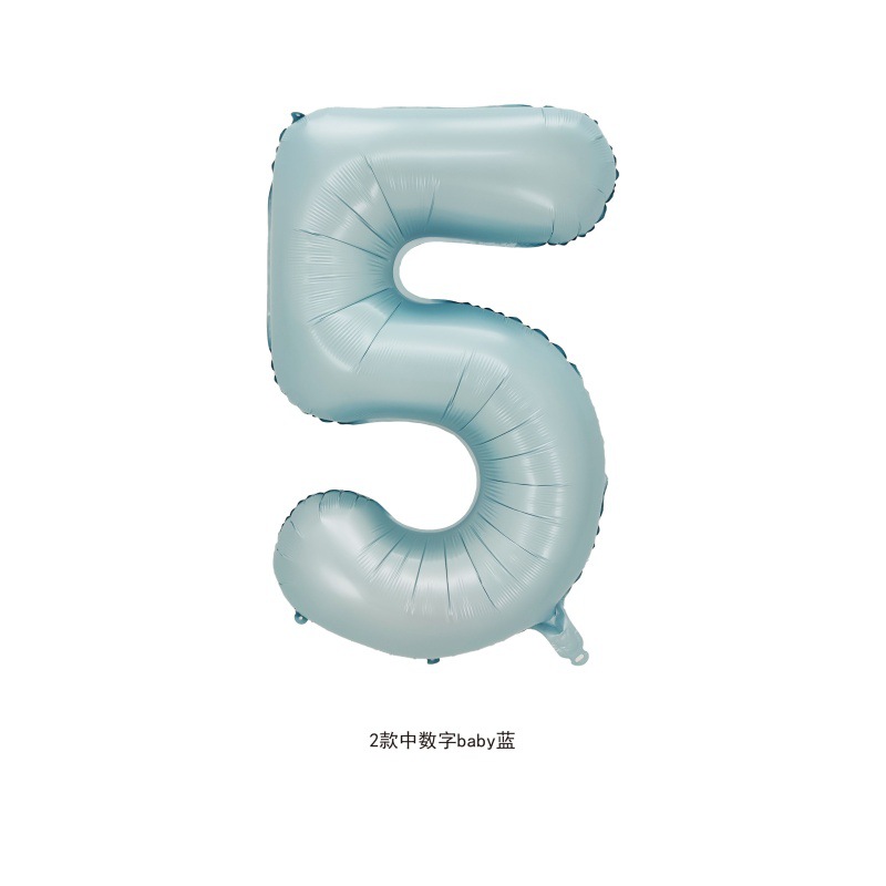 32 pulgadas estadounidenses perladas BABY impresión de crema de globo de película de aluminio digital delgado color jalea de globo digital image 111