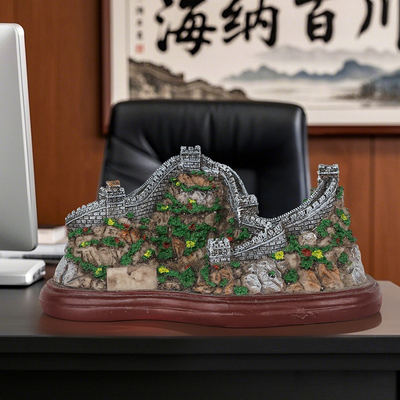   ChinaTheGreatWall Resin Home Decoration Great Wall Tourist Attractions Cultural and Creative Small Gifts