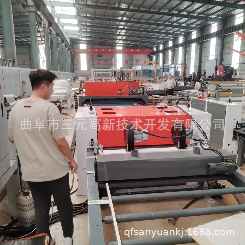 自动上胶免漆板PVC贴面机 全自动密度板贴面机 免漆板贴面机 厂家