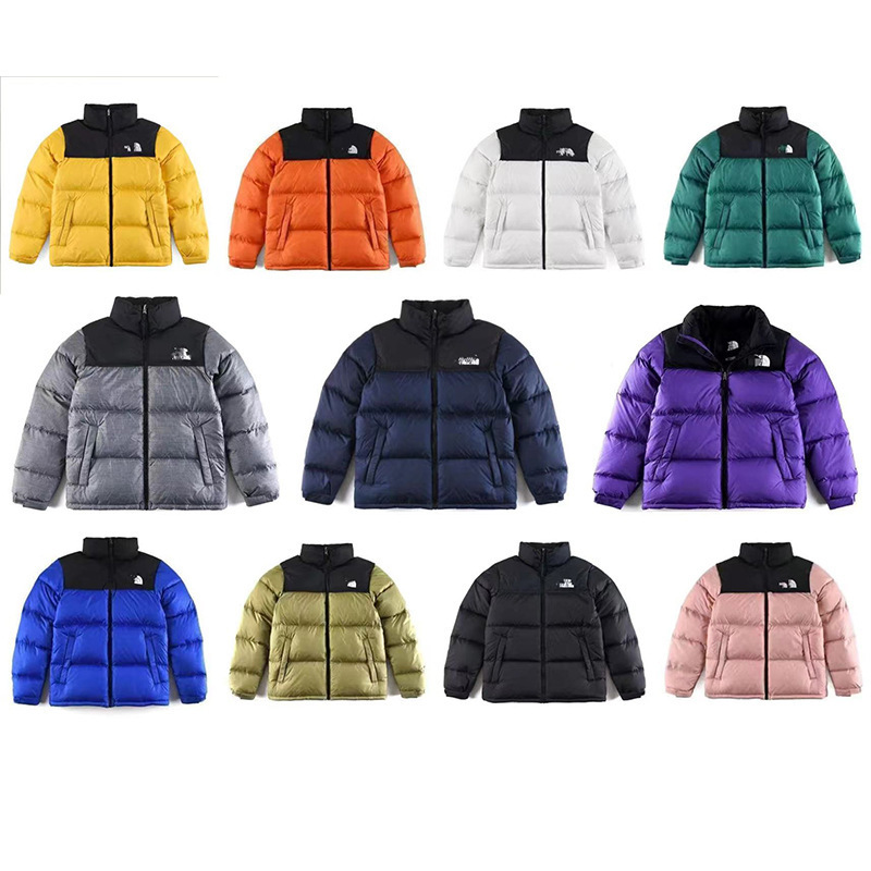 Winter North American Style Embroidered 1996 Cotton Jacket Casual Warm Unisex Couple's Fashion Versatile Jacket Coat