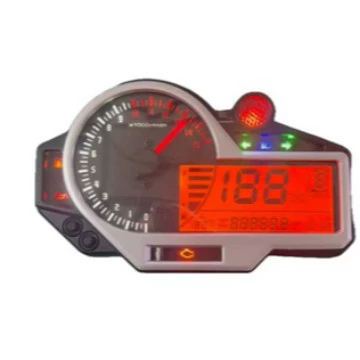 Motosiklet LCD spidometr taxometr N1-6 ötürücü su temperaturu yanacaq göstəricisi