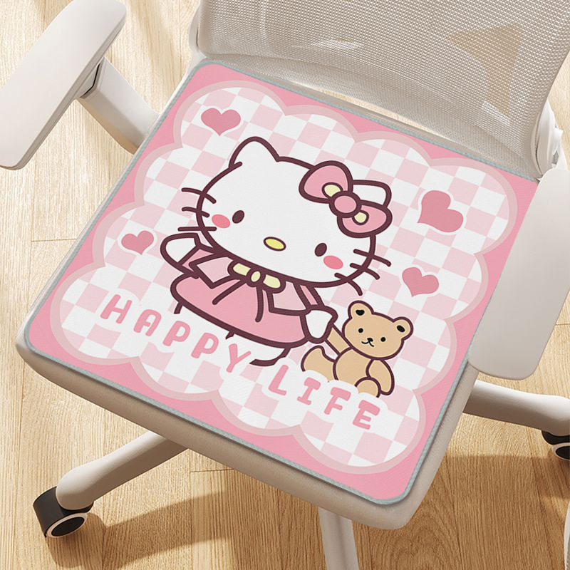 Breathable Long-Lasting Ice Silk Cushion for Home Use, Easy to Clean, Student Classroom Chair Cushion, Summer Office Computer Chair Seat Cushion