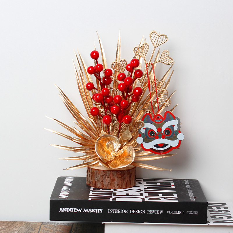 2025 Decoraciones de Año Nuevo Decoraciones de árboles de Navidad Feliz inauguración de la casa Regalos de casa nueva Festival de primavera Año nuevo Año nuevo Año del tigre Regalos en movimiento