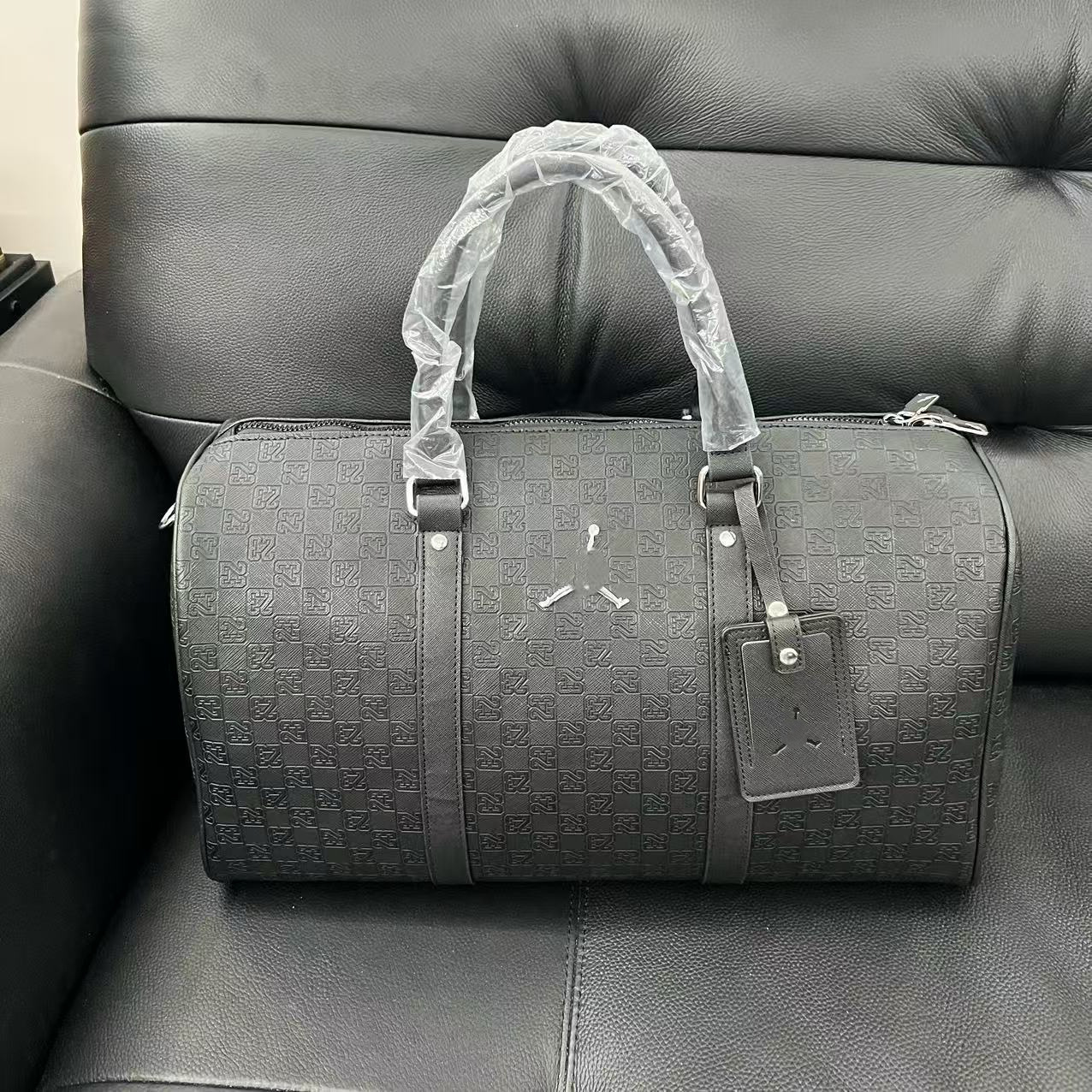 High version-PU black silver travel