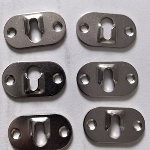 Aluminum Alloy photo frame new screw pressure-shaped hanging square hook photo frame angle code round frame dark hanging picture frame hook