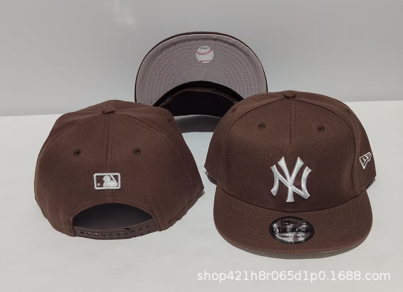 Sombrero de los hombres sombrero de ala plana sombrero de tablero ajustable hip hop ajustable Dodgers sombrero High Street gorra plana gorra de béisbol mujeres