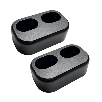 Car Door Bushing Aluminum Alloy Replacement Parts, Pack of 2, Compatible with Na Nb Nc Nd Mx-5 (Şüşə kənarı xromları/moldingləri)