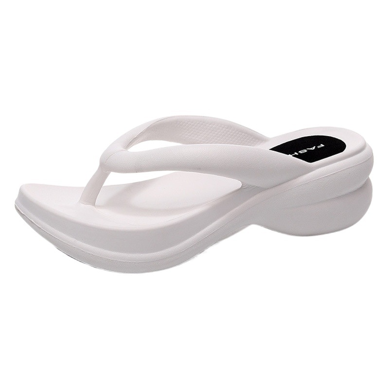 Chanclas nuevos zapatos de mujer al aire libre playa Corea del Sur Dongdaemun zapatillas de plataforma verano al aire libre sandalias de mujer