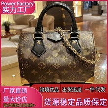 专柜新款单肩包经典老花斜挎包时尚枕头包通勤手提包大容量包包女