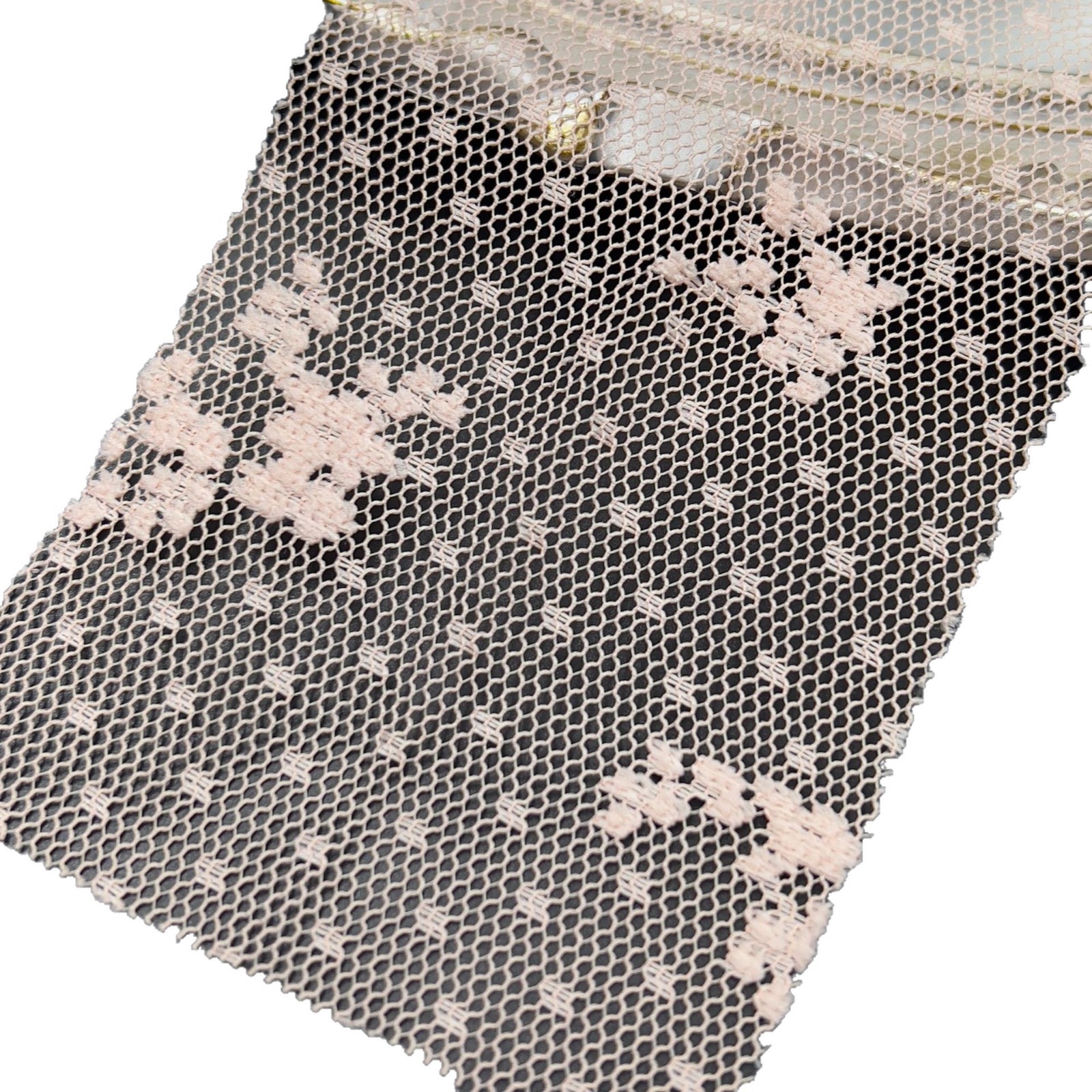 Poliéster estereoscópico punto Jacquard tela de malla tamaño de ropa infantil Lolita ropa china tela de encaje multicolor